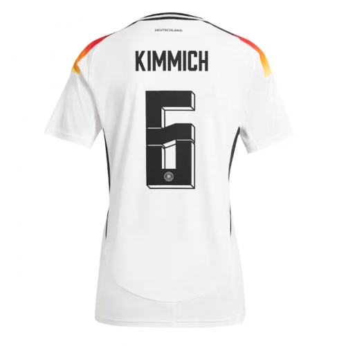 Germania Joshua Kimmich #6 Maglia Gara Casa Repliche Europei 2024 Germania Joshua Kimmich #6 Maglia Gara Casa Repliche Europei 2024